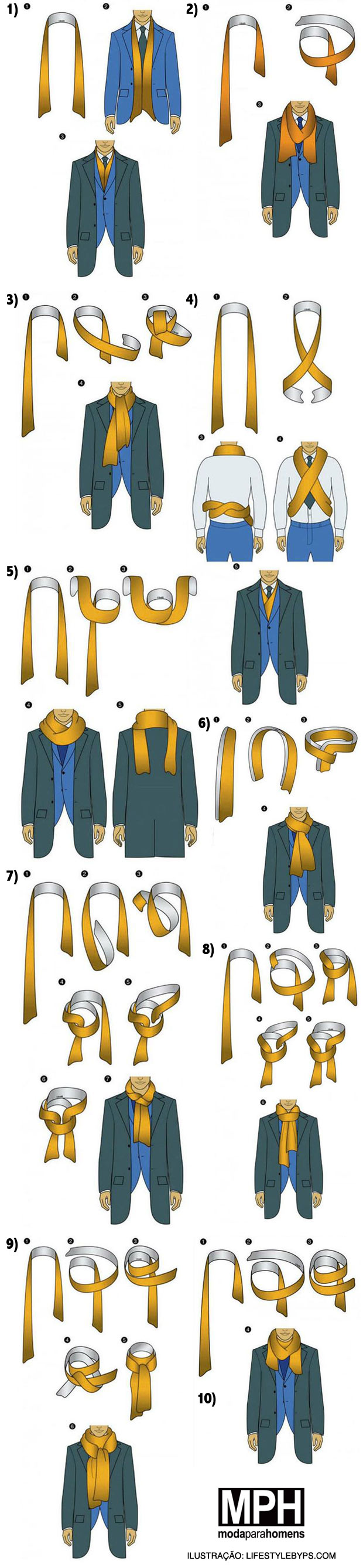 10 formas de usar cachecol + blazer
