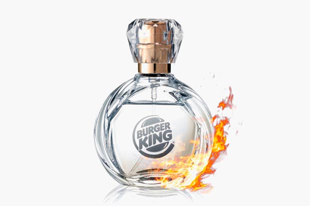 Burger King lança perfume com cheiro de hambúrguer
