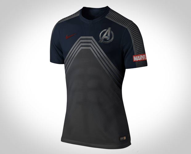 Camisa de Futebol super-heróis