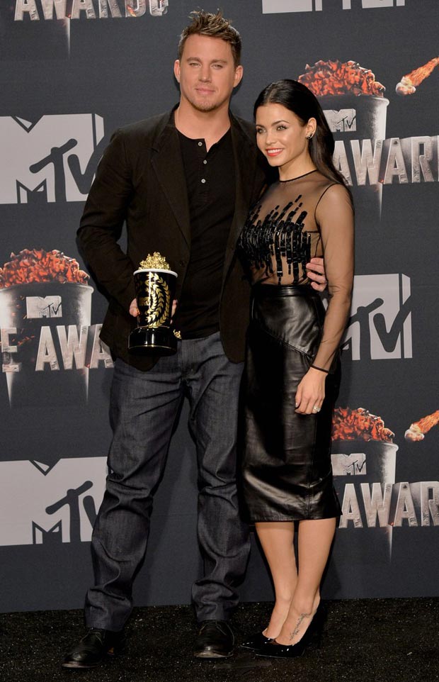 Channing Tatum e sua mulher Jenna Dewan