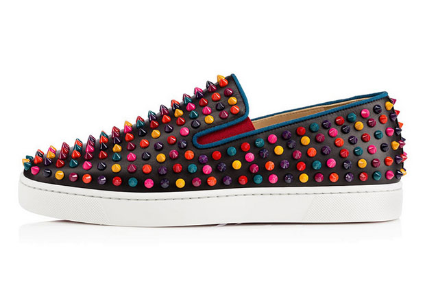 Você usaria? Christian Louboutin Roller-Boat Spikes.