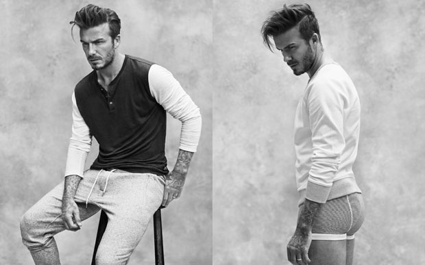 David Beckham apresenta sua nova coleção masculina da H&M