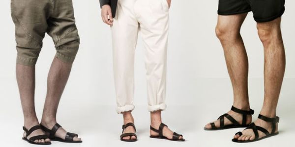 sandalia masculina moda 2018