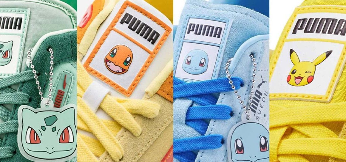 Puma lança coleção do Pokémon