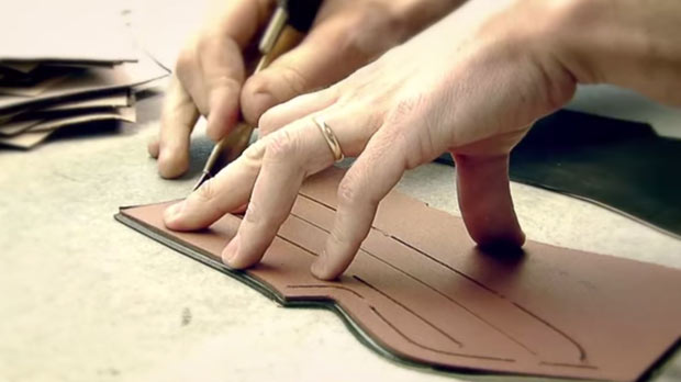 Como é feito um sapato da Louis Vuitton