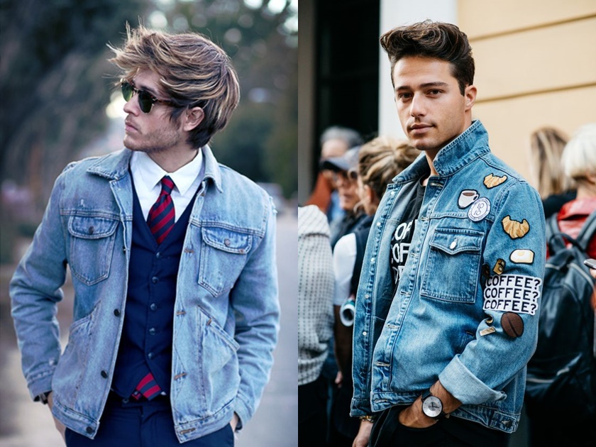jaqueta jeans estilo anos 80