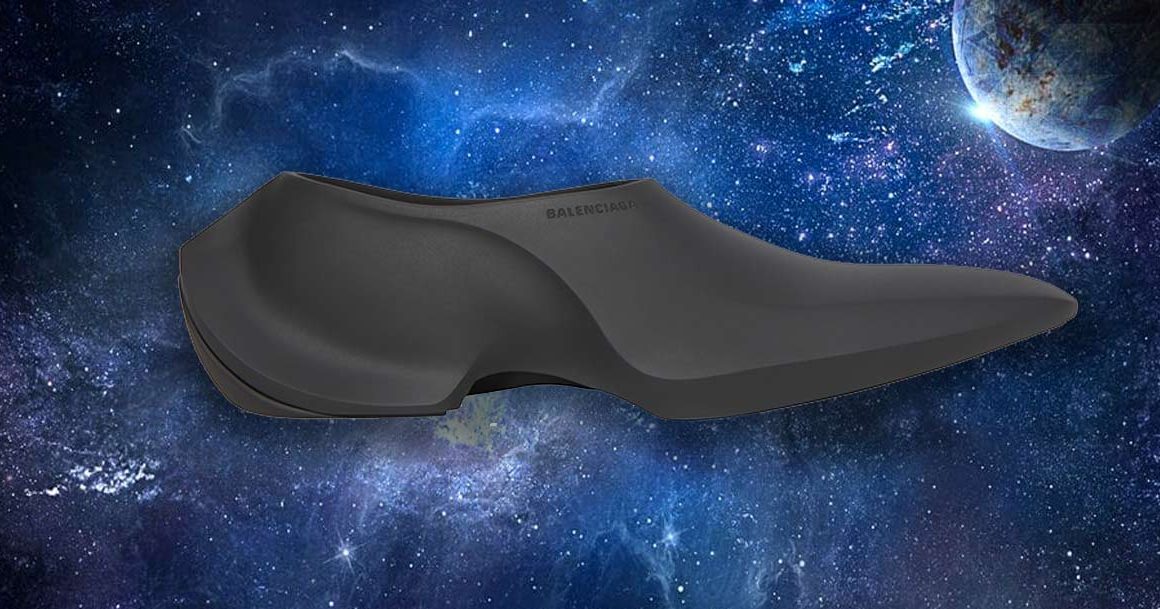 Balenciaga lança um sapato com design espacial