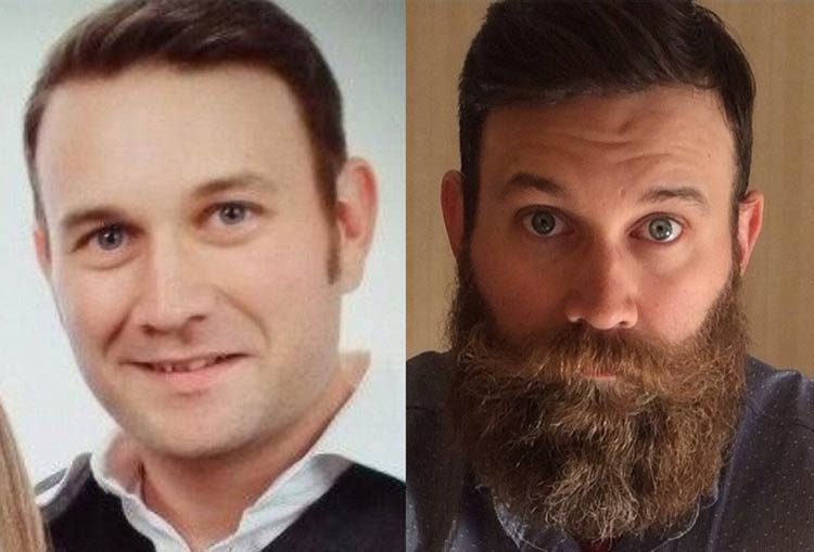 13 antes e depois que provam que a barba é a maquiagem do homem