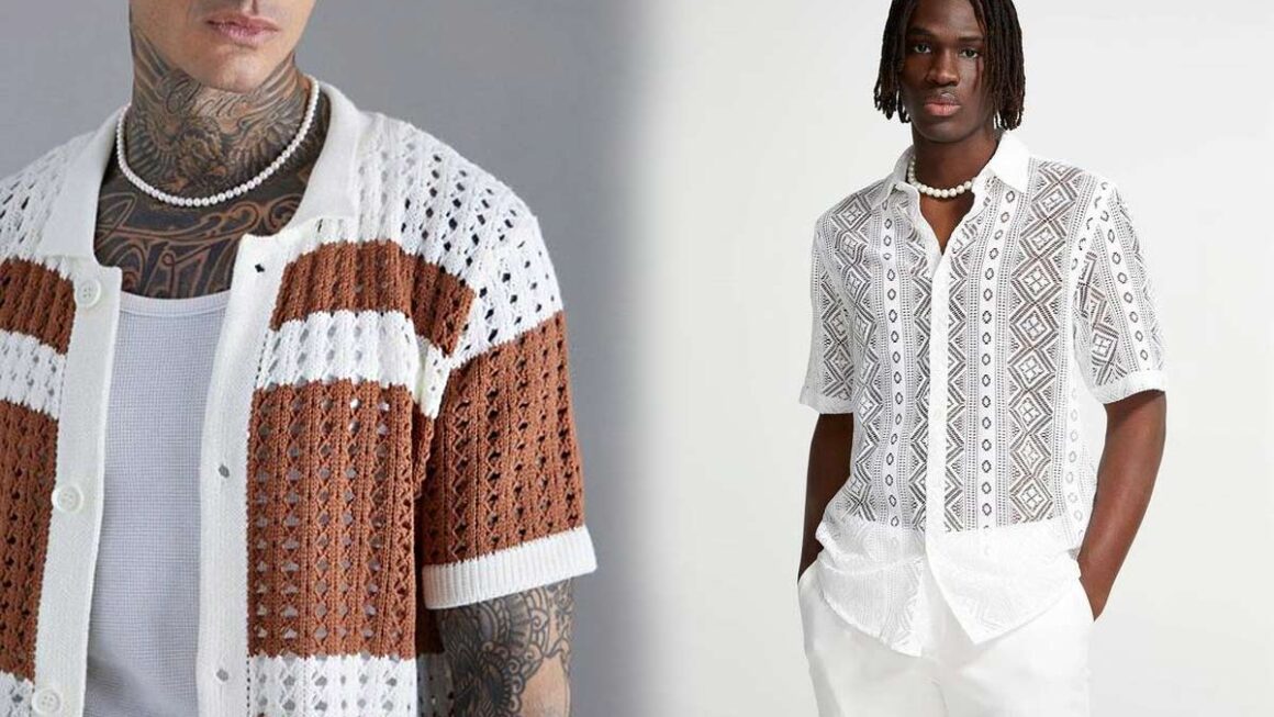 Camisa de Tricô: A nova tendência da moda masculina!