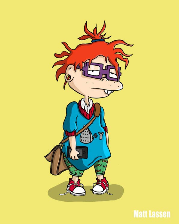 cartoon-characters-as-hipsters-9