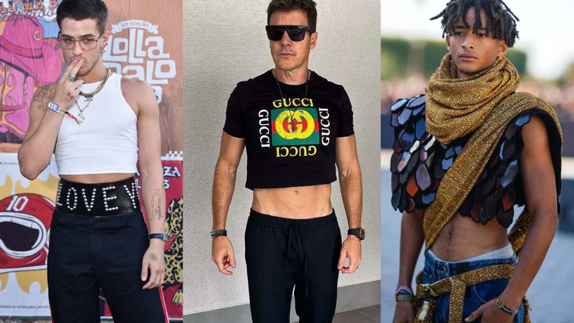 Cropped Masculino: A peça polêmica da vez!