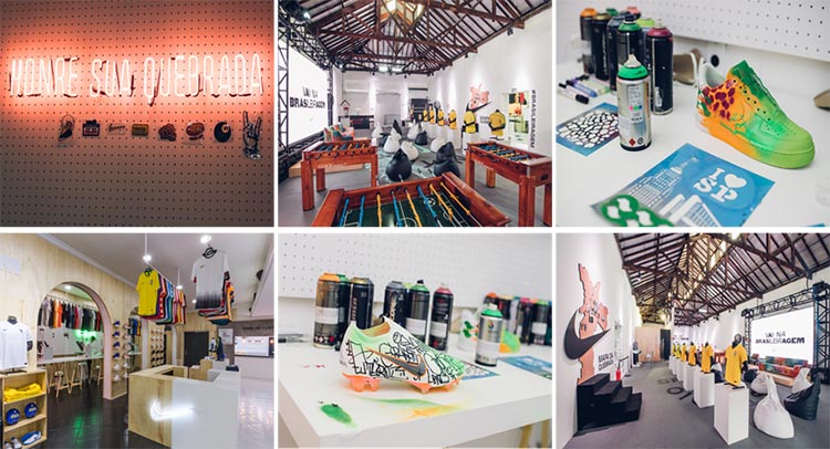 customizacao nike ftbl studio - Nike lança espaço dedicado ao futebol em São Paulo