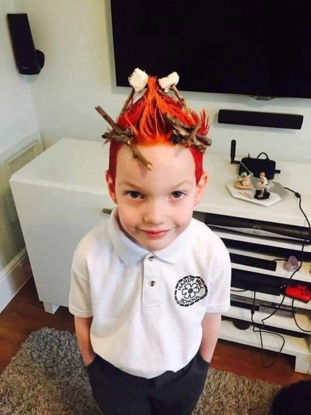 Dia do Cabelo Maluco: Ideias para Meninos