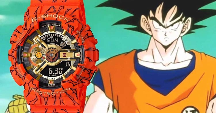 G-Shock lança relógio inspirado no Goku de Dragon Ball Z