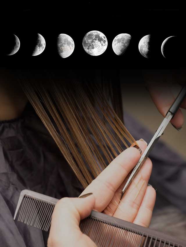 Fases da lua e suas influências no corte de cabelo