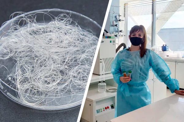 Estilista têxtil brasileira desenvolve fibra de tecido orgânica e biodegradável