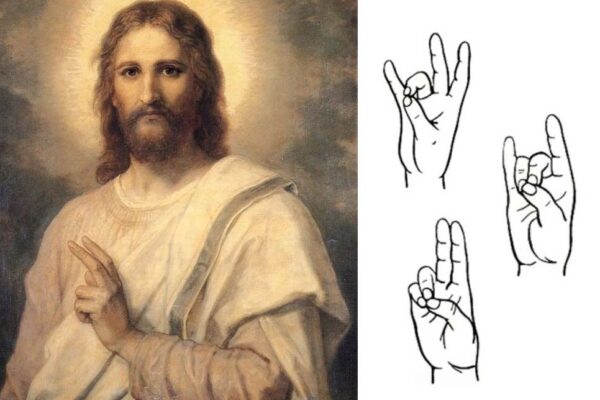 Significados dos gestos de mão nos ícones cristãos