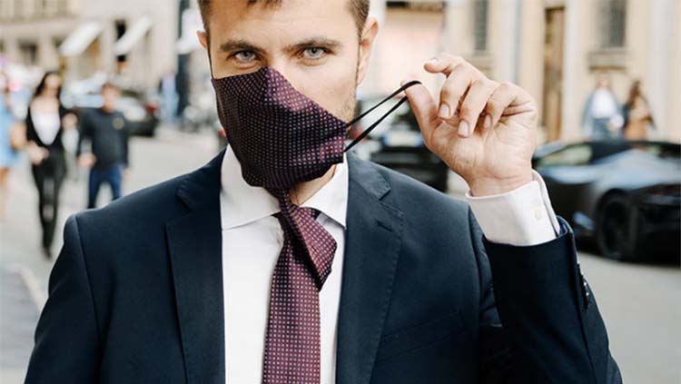 unclear Ritual burn Marca italiana cria gravata que se transforma em máscara | Moda Para Homens