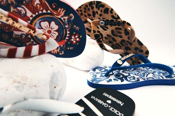 Havaianas lança coleção em parceria com a Dolce&Gabbana