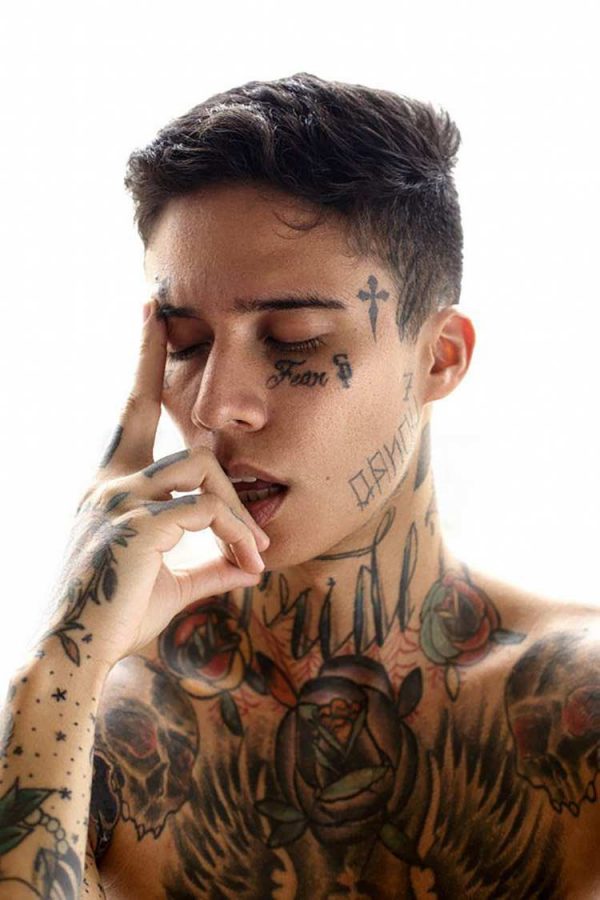 Inspira Es De Tatuagens No Rosto Moda Para Homens