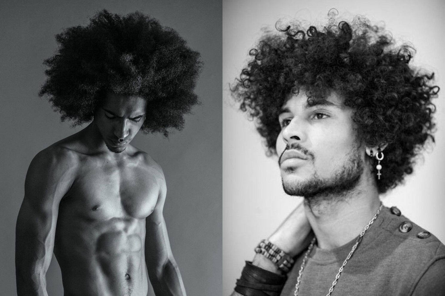 moda masculina afro