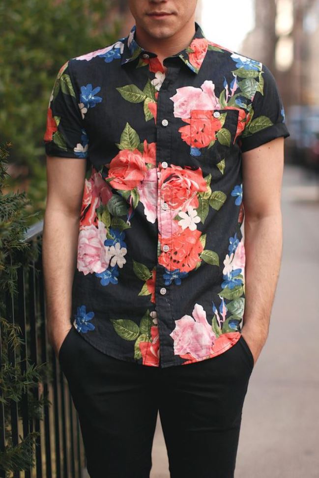 plug compensation pizza Como usar camisa floral masculina | Moda Para Homens