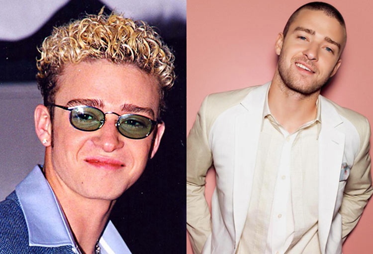 O antes e depois de celebridades que mudaram bastante de estilo