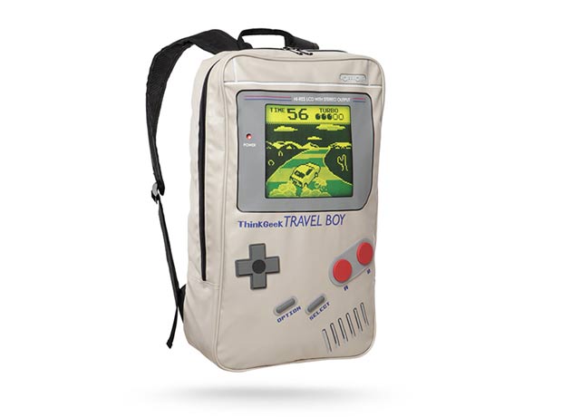 Que tal uma mochila inspirada no Game Boy?