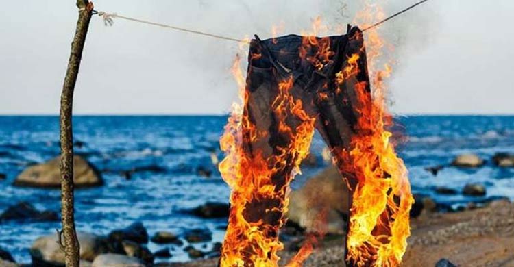 queimando-roupa