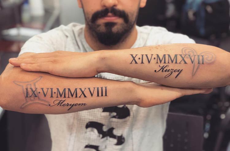 roman-numeral-tattoo-style