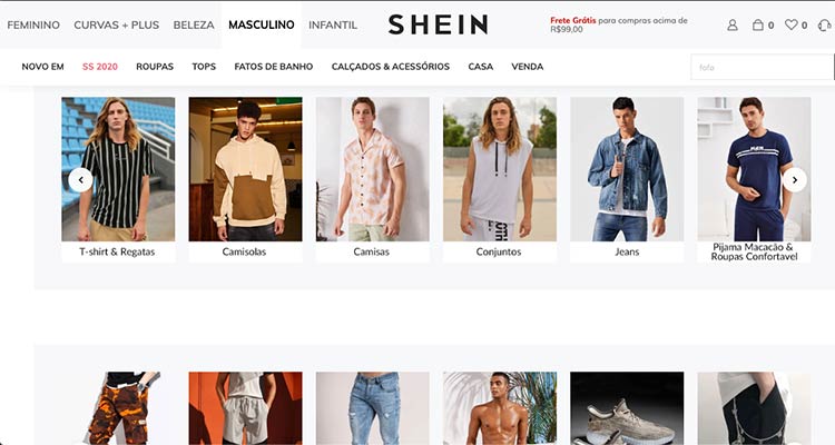shein-loja-online