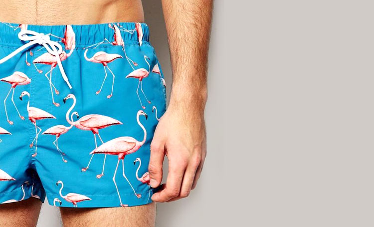 Turkey Limited Desperate Shorts estampados masculinos, tendência para o verão! | Moda Para Homens
