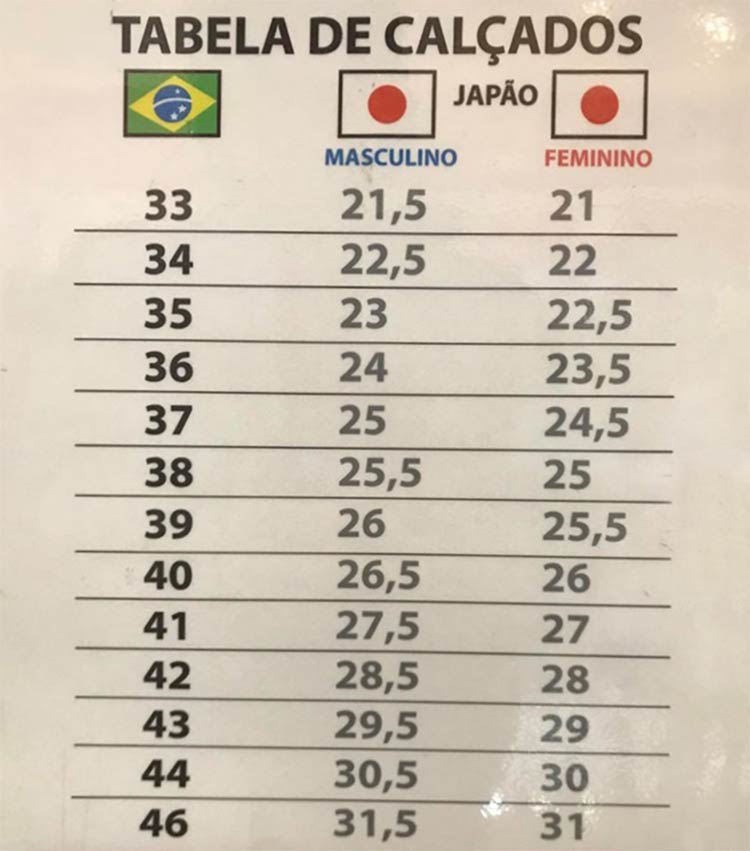 tabela-calcados-brasil-japao