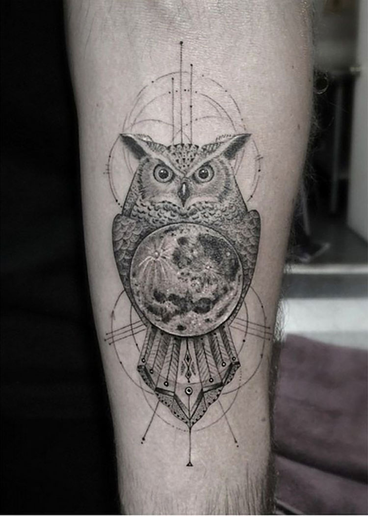 tatuagem-coruja-geometrica