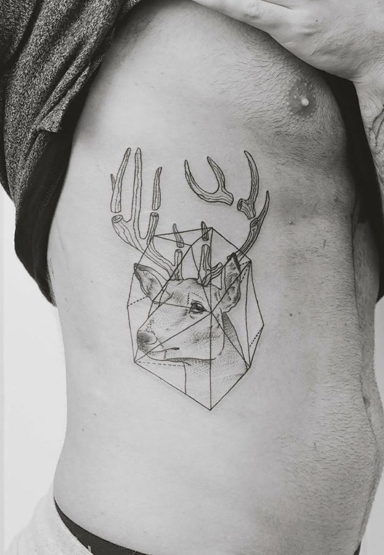 tatuagem-geometrica-alce